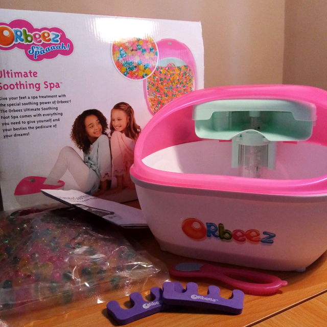 orbeez foot spa batteries